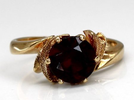 Solitaire Garnet Ring | 1.60ct | SZ 4.25 | Fashion