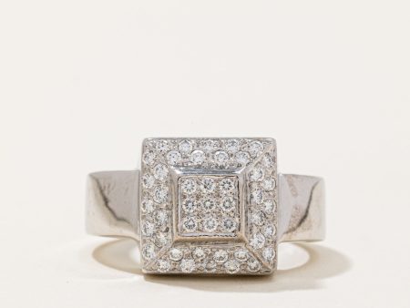 Diamond Cocktail Ring | 0.72ctw | SZ 8.75 | Online Sale