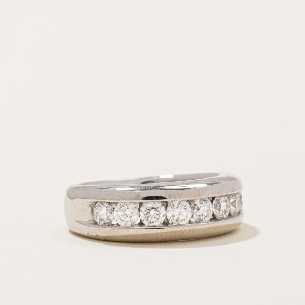 Channel Set Diamond Ring | 0.80ctw | SZ 5.5 | Discount