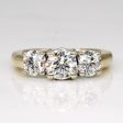 Three Stone Diamond Engagement Ring | 1.40ctw VS2 G | SZ 4 | Online Sale