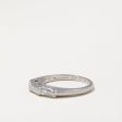 Vintage 1968 Platinum Diamond Band | 0.39ctw | SZ 5 Sale