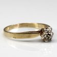 Cluster Set Diamond Ring | 0.07ctw | SZ 5 | on Sale