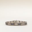 Synthetic Sapphire & Natural Diamond Bracelet | 1.20ctw, 0.50ctw | 7  | For Cheap