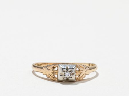 Vintage Diamond Ring | 0.02ct | SZ 6.5 | Sale