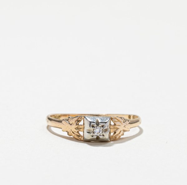 Vintage Diamond Ring | 0.02ct | SZ 6.5 | Sale