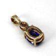 Synthetic Sapphire & Diamond Pendant | 1.62ct | 0.02ct | Online Sale