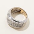 Pave Set Diamond Ring | 1.57ctw | SZ 6.5 | Discount