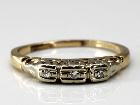 Vintage Diamond Ring | 0.03ctw | SZ 7.25 | Online Sale