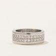 Pave Set Diamond Ring | 0.45ctw | SZ 6 | Discount