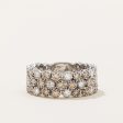 Brown & White Diamond Ring | 1.08ctw, 0.54ctw | SZ 7.5 | on Sale