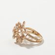 Textured Diamond High Set Ring | 0.06ctw | SZ 6.5 | Sale