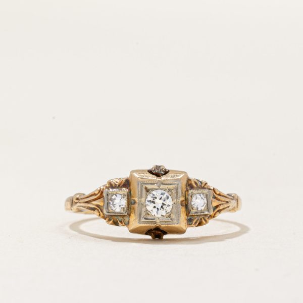 Vintage Diamond Ring | 0.12ctw | SZ 5.5 | For Discount