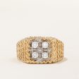 Textured Diamond Ring | 0.40ctw | SZ 11 | Online now