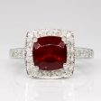 Synthetic Quartz & Natural Diamond Cocktail Ring | 1.75ct, 0.33ctw | SZ 9.25 | Online