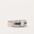 Diamond & Sapphire Ring | 0.84ctw, 0.44ctw | SZ 7 | For Discount