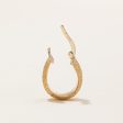 18k Yellow Gold Hoop Earrings on Sale