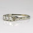 Three Stone Diamond Ring | 0.21ctw | SZ 8.25 | Online Hot Sale