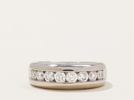 Channel Set Diamond Ring | 0.80ctw | SZ 5.5 | Discount