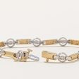 Two Tone Gold Diamond Bracelet | 0.45ctw | 7  | Hot on Sale