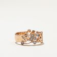 Floral Design Diamond Ring | 0.08ctw | SZ 9 | Online