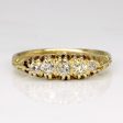 Victorian Era Old European Five Stone Diamond Ring | 0.36ctw | SZ 6.5 | For Discount