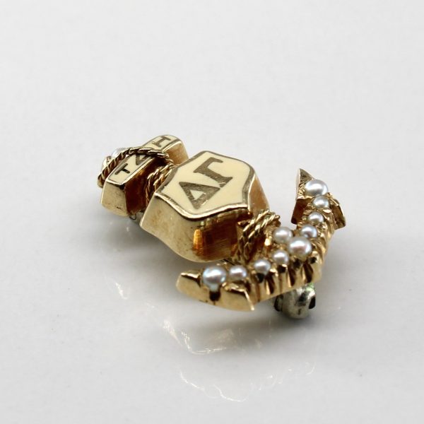 Vintage Pearl Fraternity Pin Online Sale