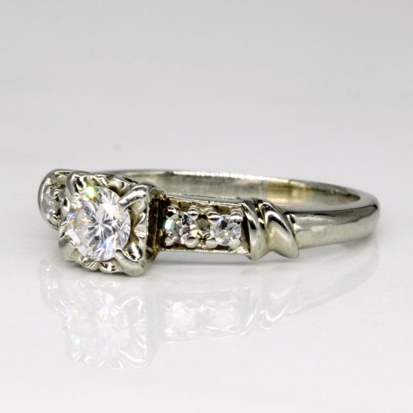 Vintage Diamond Ring | 0.37ctw | SZ 6.25 | Supply