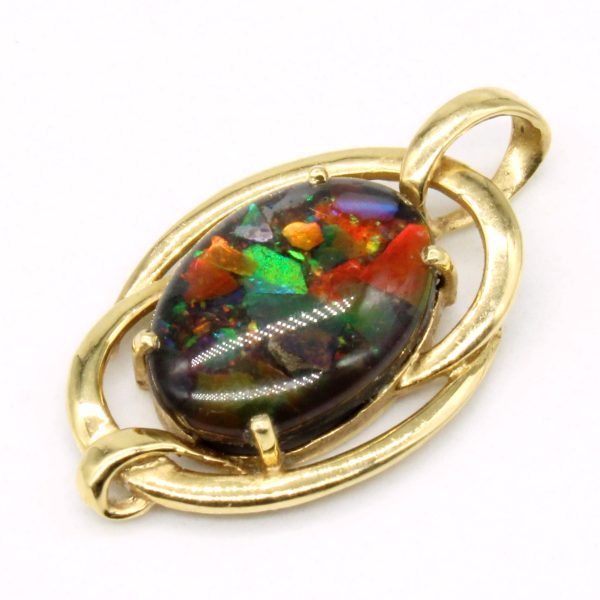 Triplet Ammolite Pendant | 3.50ct | Supply