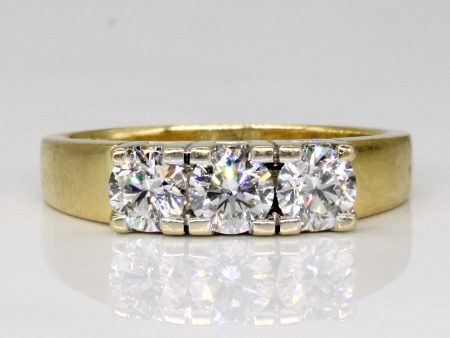 Three Stone Diamond Ring | 1.00ctw | SZ 7.25 | Cheap