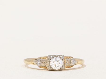 Vintage Diamond Ring | 0.29ctw | SZ 8 | For Cheap