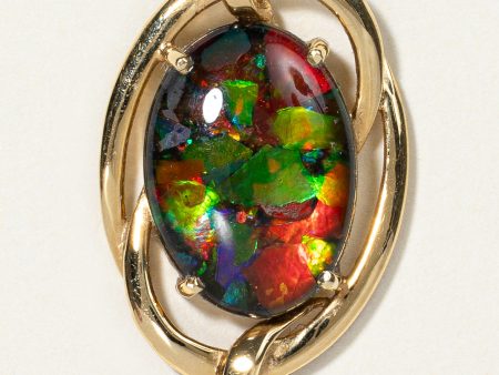 Triplet Ammolite Pendant | 3.50ct | Supply