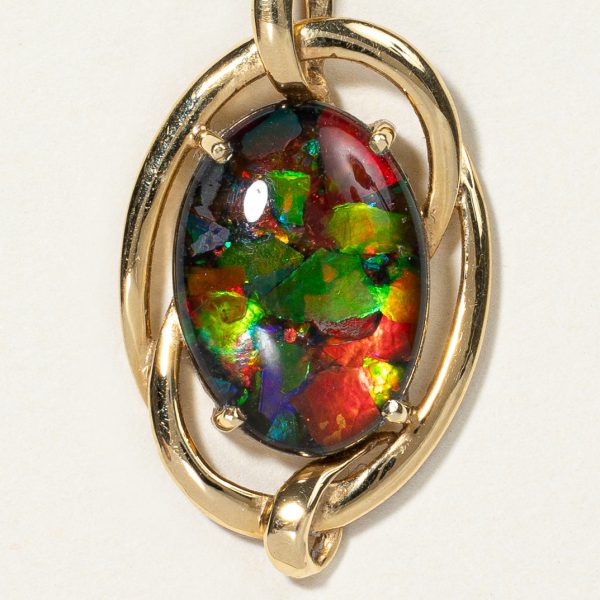 Triplet Ammolite Pendant | 3.50ct | Supply