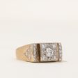 Vintage Pave Set Diamond Ring | 0.91ctw | SZ 10.25 | Online