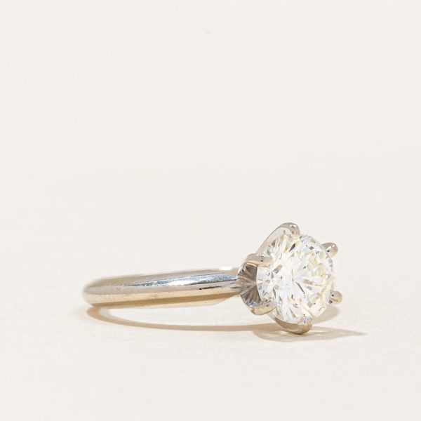 Solitaire Six Prong Diamond Engagement Ring | 1.04ct SI2 I | SZ 4.25 | Online Hot Sale