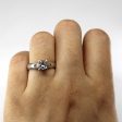 Three Stone Diamond Ring | 0.91ctw SI1 SI2 H I | SZ 6.25 | For Discount