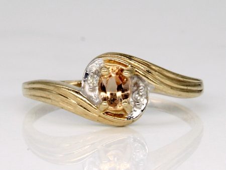 Topaz & Diamond Ring | 0.20ct, 0.01ctw | SZ 7.5 | For Discount