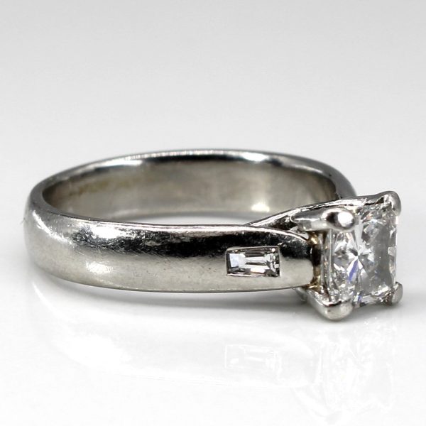 Three Stone Diamond Ring | 0.91ctw SI1 SI2 H I | SZ 6.25 | For Discount