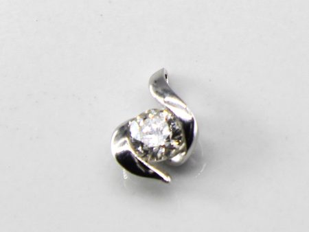 Tension Set Diamond Pendant | 0.18ct | Sale