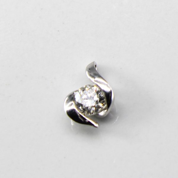 Tension Set Diamond Pendant | 0.18ct | Sale