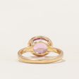 Synthetic Pink Sapphire Cocktail Ring | 2.21ct | SZ 6.5 | For Sale