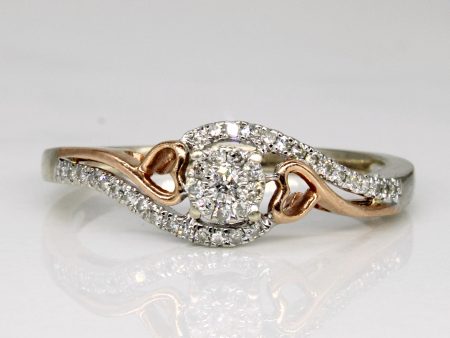 Diamond Ring | 0.16ctw | SZ 8.75 | Hot on Sale