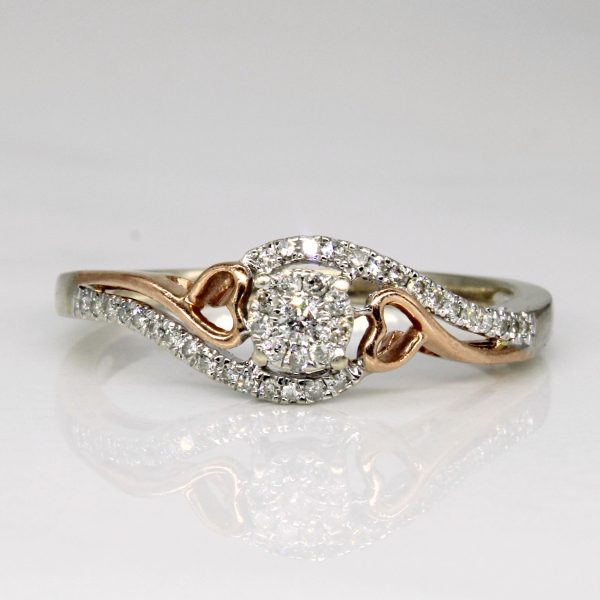 Diamond Ring | 0.16ctw | SZ 8.75 | Hot on Sale