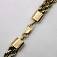 Tri Tone Gold Rope Chain Bracelet | 8  | For Sale