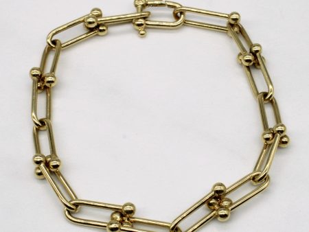 10k Yellow Gold Bracelet | 7.5  | on Sale