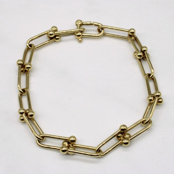 10k Yellow Gold Bracelet | 7.5  | on Sale