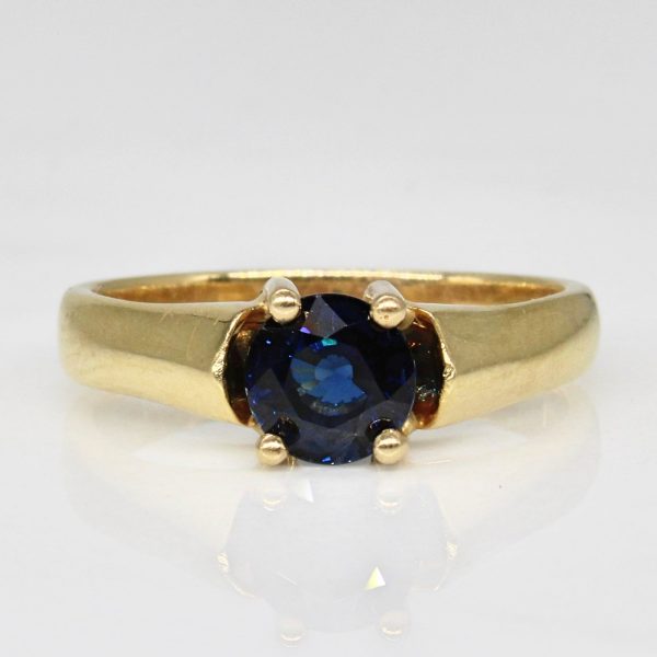 Synthetic Sapphire Ring | 0.90ct | SZ 7.75 | Online