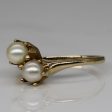 Toi et Moi Pearl Ring | SZ 5.75 | Discount