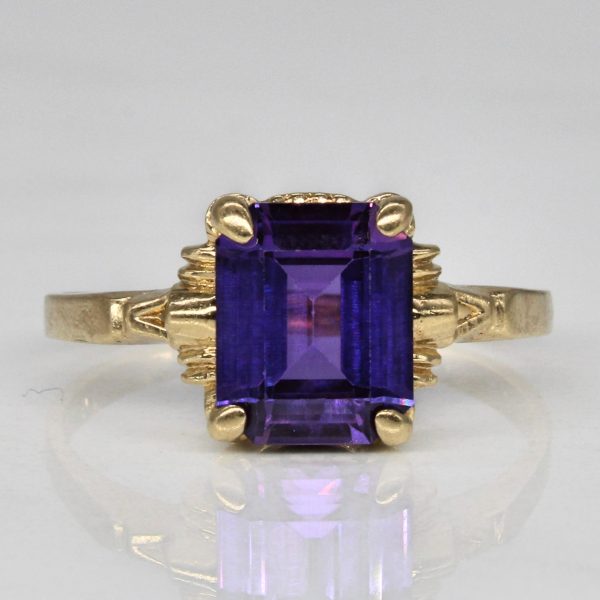 Synthetic Sapphire Ring | 1.85ct | SZ 6 | Cheap