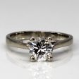 Solitaire Diamond Engagement Ring | 0.85ct SI1 I J | SZ 5 | Sale