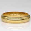 Vintage Italian 18k Yellow Gold Ring | SZ 9 | on Sale